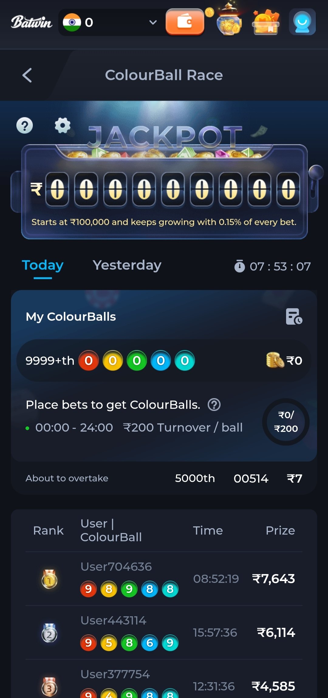 Batwin Game UPI withdrawal